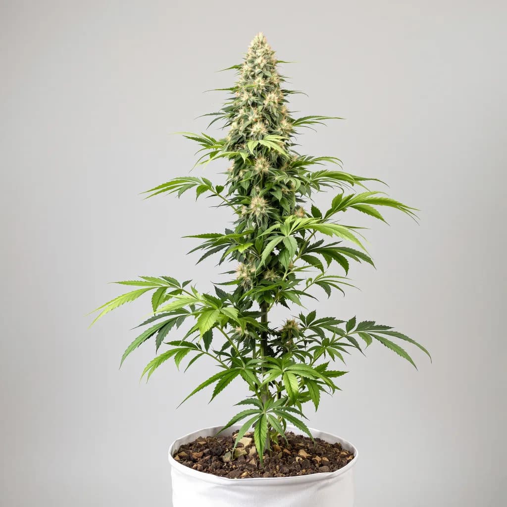 Big Kush feminised cannabis plant