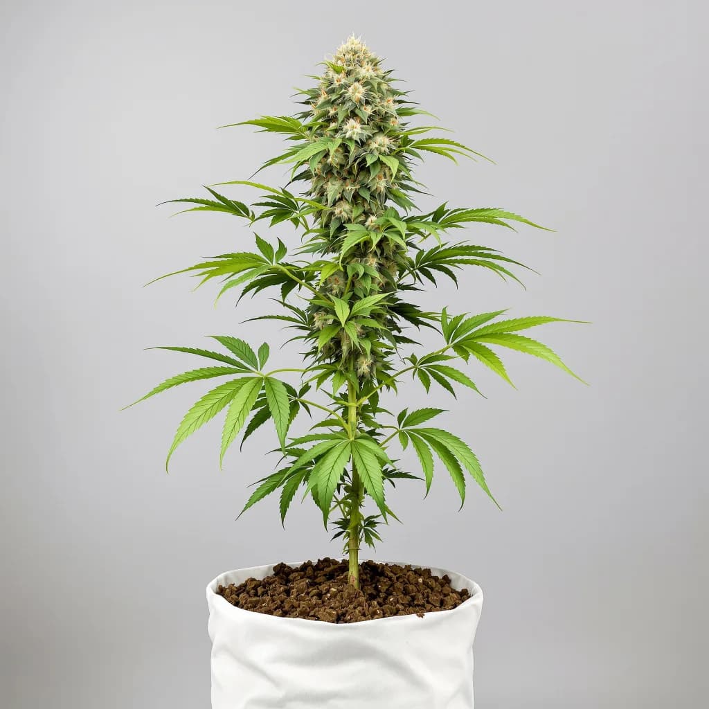 Bubba Kush feminised cannabis plant
