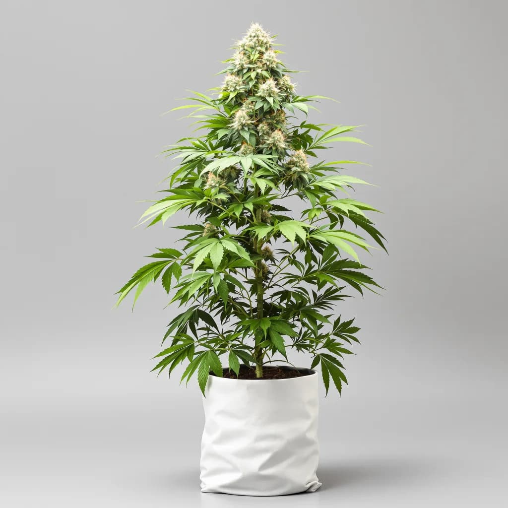 Bubblegum feminised cannabis plant