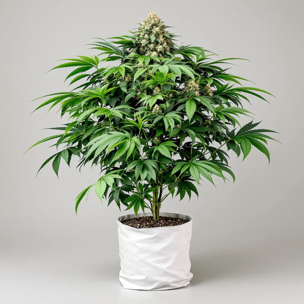 King’s Kush feminised cannabis plant