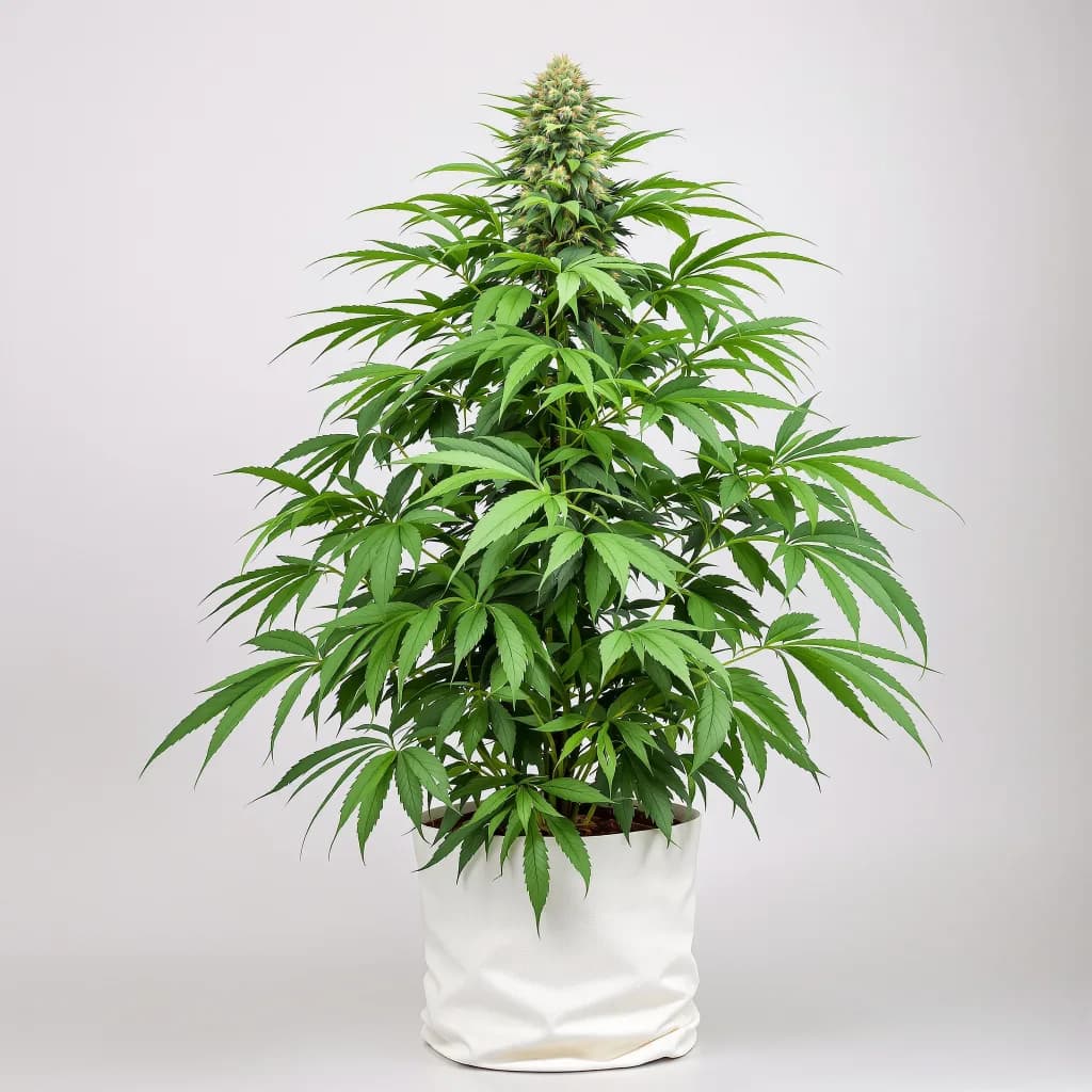 Mandarine feminised cannabis plant