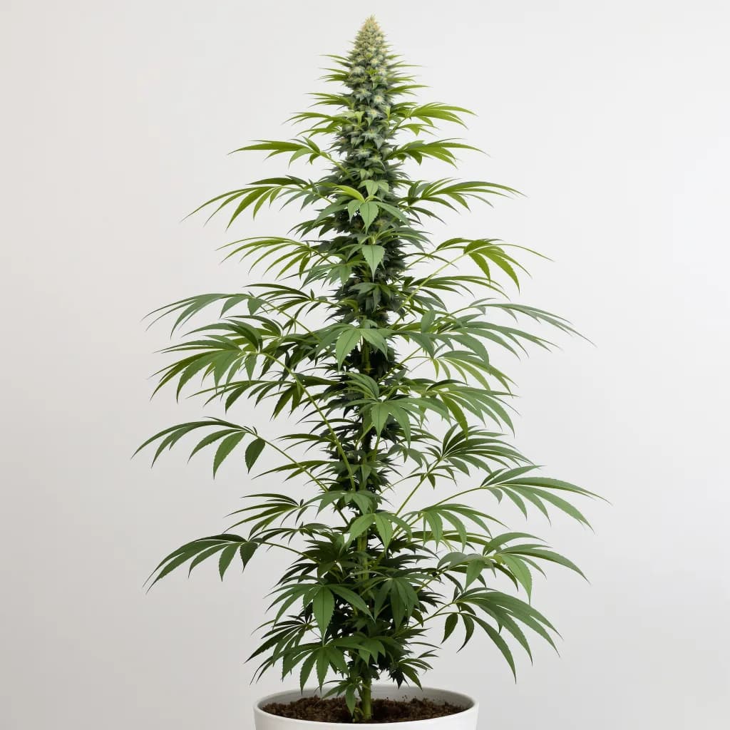 Project Blue Book feminised cannabis plant
