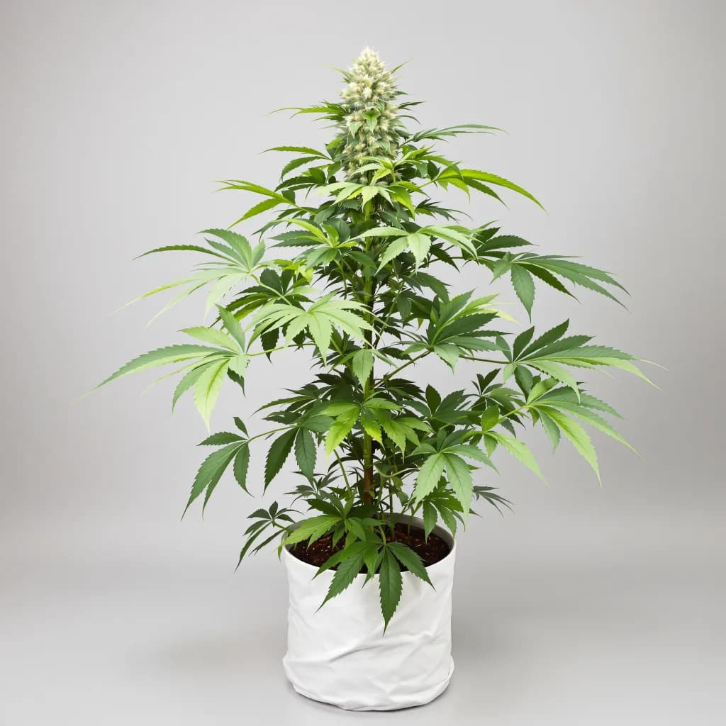Purple Kush feminised cannabis plant