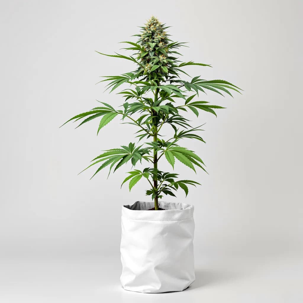 Super Kush feminised cannabis plant