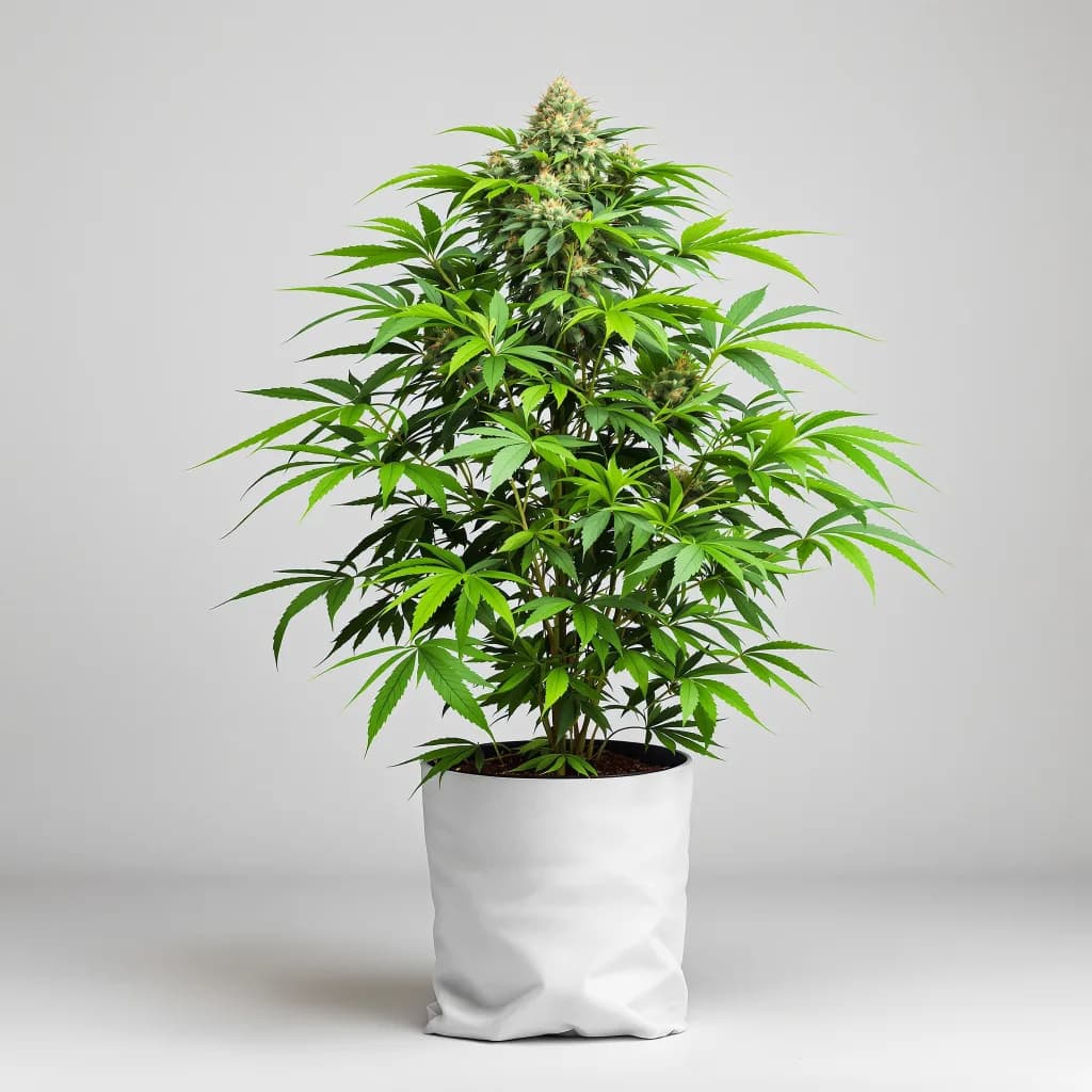 Swiss feminised cannabis plant