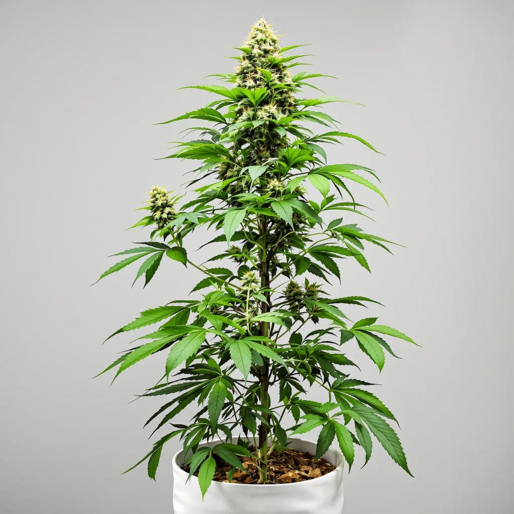 Tangerine feminised cannabis plant